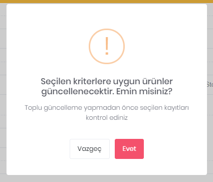 Toplu Olarak Neleri Güncelleyebilirsiniz?