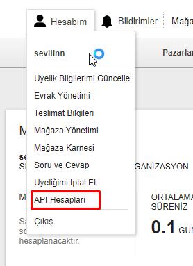 n11 API Kullanıcısı Oluşturma Adımları