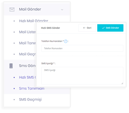 E-Mail SMS Entegrasyonu