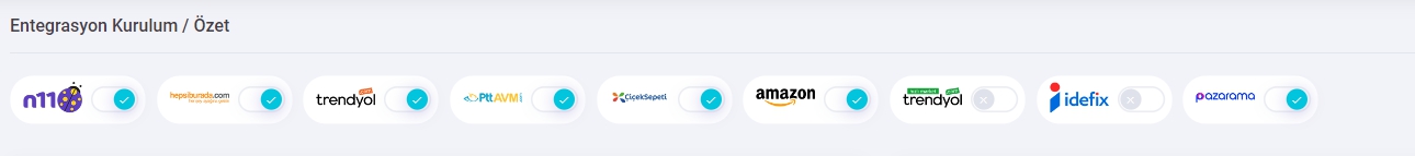 Ürünlerinizi Trendyol'a Gönderme
